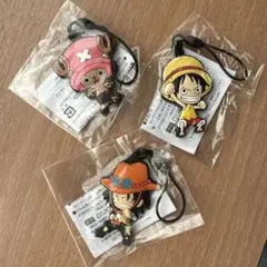 ワンピース キャラクター ストラップ 3点セット