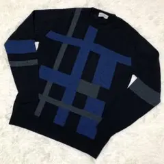 JOHN SMEDLEY メンズビギ別注 クルーネック ニット ウール サイズM
