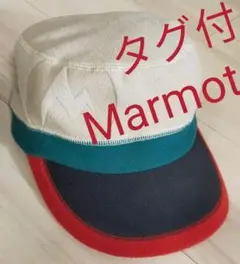 新品タグ付きマーモットフリース素材キャップ