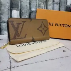 ほぼ未使用 正規品 LOUIS VUITTON ジャイアント ヴィトン財布