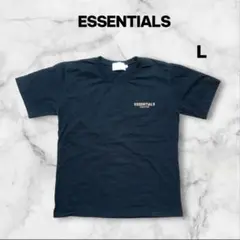 【美品】 ESSENTIALS 半袖 トップス シャツ ブラック L 101