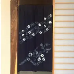 藍染 のれん 綿100％