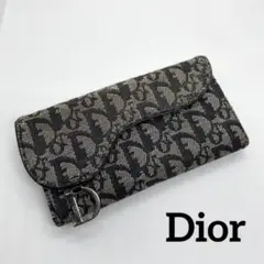 Diorディオール☆トロッターキャンバス折り財布