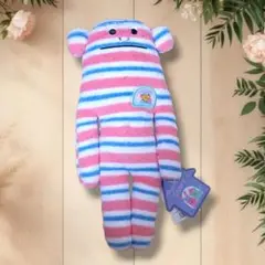 aa 未使用 タグ付き クラフトホリック ぬいぐるみ 抱き枕 ボーダー