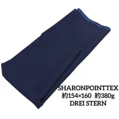 147:【スーツ生地】SHARON POINTTEX はぎれ 夏物 ネイビー