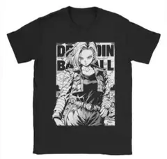 人造人間18号Tシャツ 黒