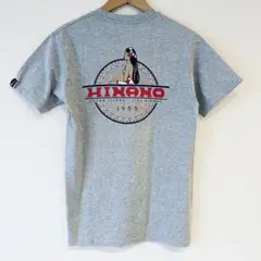 新品　ビンテージ感と背中映えするヒナノビールロゴＴシャツ　希少な限定デザイン