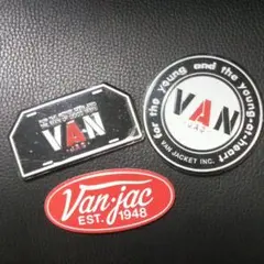 希少‼️VAN JAC メタルプレート Amazon | VAN JAC 丸星VAN メタルプレート ステッカー ヴァン