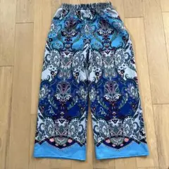 SHEIN LUNE ペイズリープリント ワイドレッグパンツ