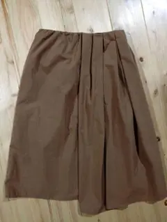 アーバンリサーチ　ブラウン フレアスカート