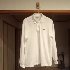 LACOSTE クラシックフィット ホワイトポロシャツ FR 3 / US 5