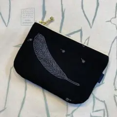 1000 ミナペルホネン　ミニポーチ　ハンドメイド
