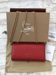 クリスチャンルブタン 財布 長財布 チェーンウォレット