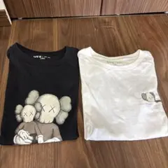 ユニクロ　カウズ　Tシャツ　130 UNIQLO KAWS