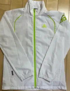 adidas フルジップジャケット ホワイト