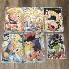 ドラゴンボール　ジャンボカードダスなど　6枚セット