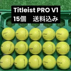 Titleist PRO V1 ロストボール　15個