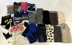男の子　100㎝　まとめ売り　ミッキー　キッズ服 18点セット 多色 カジュアル