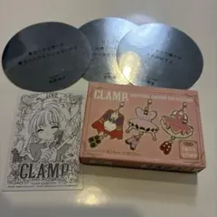 カードキャプターさくら　クランプ展限定ピンズ おまけ名言シール？入場者特典さくら