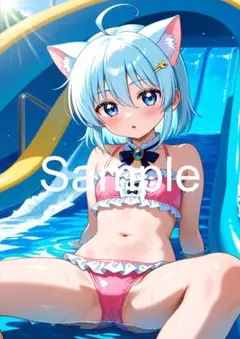 A4サイズアートポスター 1点もの 美女ポスター最高品質 E-L-２６