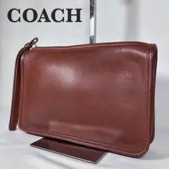 コーチ COACH オールドコーチ セカンドバッグ クラッチバッグ ブラウン
