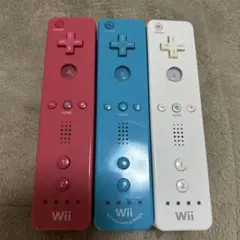 任天堂 Wiiリモコンプラス 3色セット