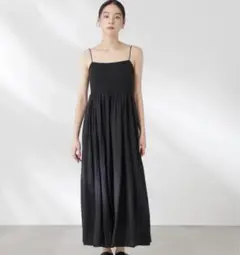 【ナノ・ユニバース】リブドッキングキャミワンピース