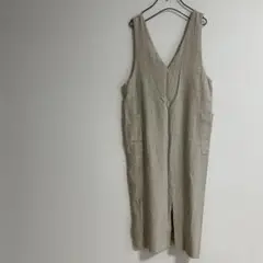 URBAN RESEARCH 　2way コットン　リネン　ロングワンピース