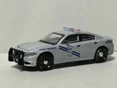 グリーンライト 1/64 ダッジ・チャージャー 州警察 ミニカー