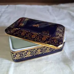 フランス　リモージュの陶器の小箱