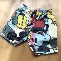 F.O.KIDS Disney ディズニー　ミッキー　ショート　パンツ95