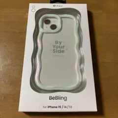 新品ifaceBeBling iPhone 15/14/13 ホワイトオーロラ