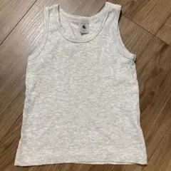 PETIT BATEAU タンクトップ 110cm グレー
