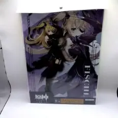 原神　モナ ＆フィッシュル クリアファイル