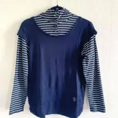 adabat アダバット　ポロシャツ　長袖　ハイネック　トップス　ゴルフ　ウエア