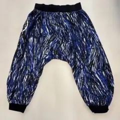 ZUMBAサルエルパンツ/ブルーブラックＳサイズ