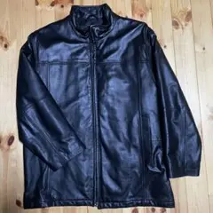 VAZIIE SPORTバジエスポーツ レザー コート 黒