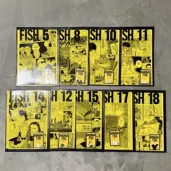 BANANA FISH エンタメくじ クリアファイル&ステッカー賞 全9種コンプ