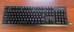 ELECOM ワイヤレスキーボード TK-FDM088TBK 黒