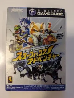 スターフォックスアドベンチャー 　ゲームキューブ　外箱有　説明書付　レトロゲーム