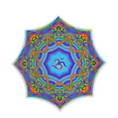 starshine arts/fractal spirit ステッカー/USA製