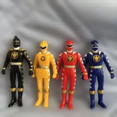 爆竜戦隊アバレンジャーフィギュア 4体セット
