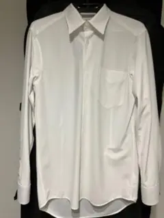 シャツ トリコット カルゼ SLIM MODEL レギュラーカラーシャツ メンズ