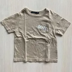 MHL. 半袖Tシャツ 100cm ベージュ