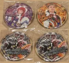 ゴジュウジャートレーディング缶バッジVol.２　ファイヤキャンドル＆ブーケ❹
