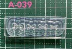 3Dネイルシリコンモールド リボン　A-039