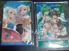 非売品★こみっくトレジャー サンクスカード 2枚セット えれっと ひなたもも