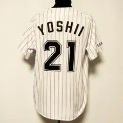 吉井理人 ロッテマリーンズ 2023 レプリカユニフォーム M ミズノ 吉井監督