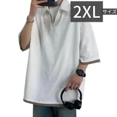 【新品】LAiaPReL★メンズポロシャツ★2XL★大きいサイズ★カジュアル
