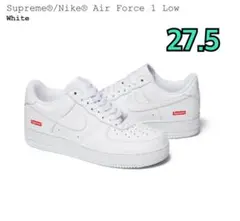 Supreme × Nike Air Force 1 Low White27.5